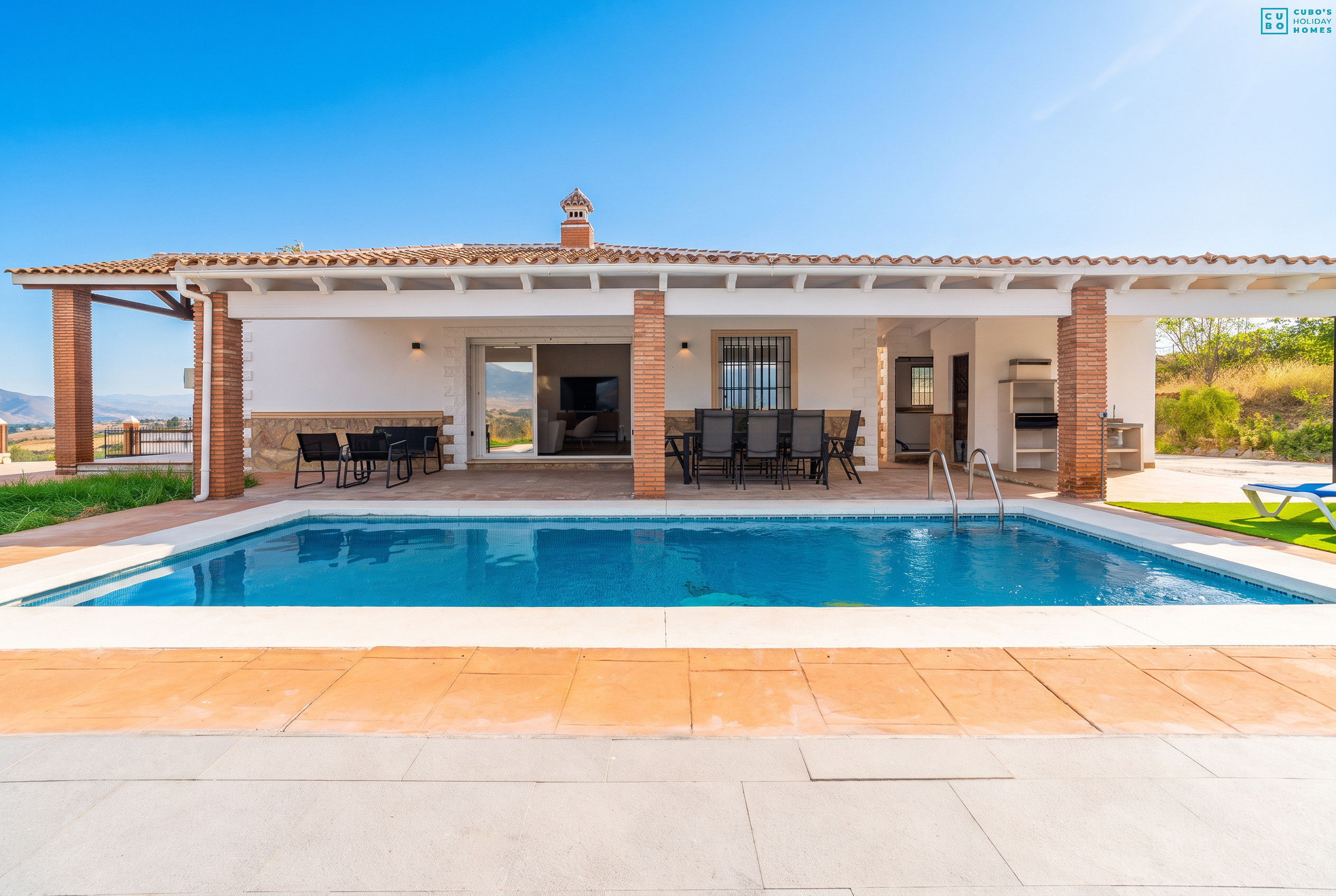 Casa rural con piscina en Cártama para 6 personas