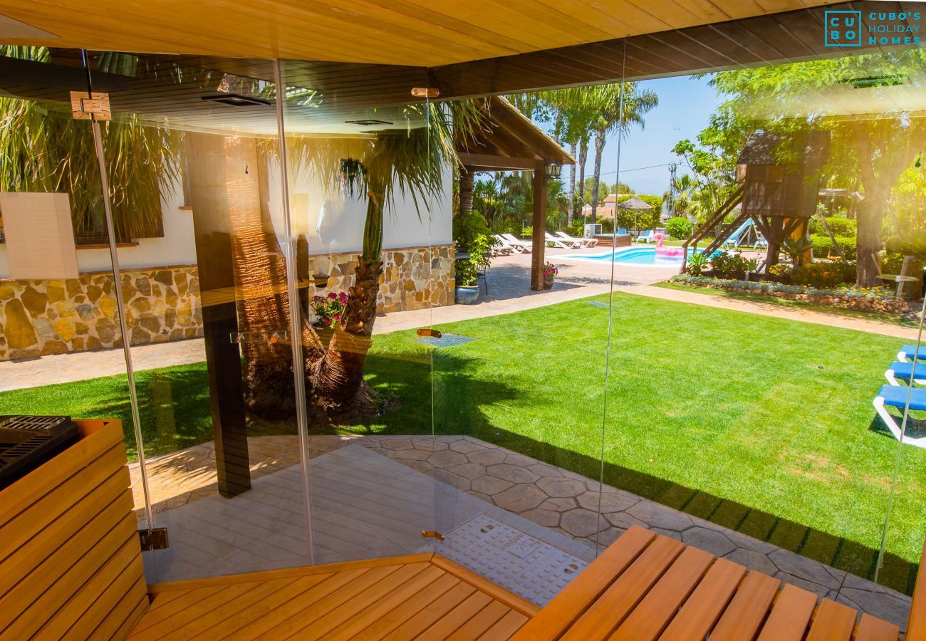 Sauna de esta villa en Alhaurín de la Torre