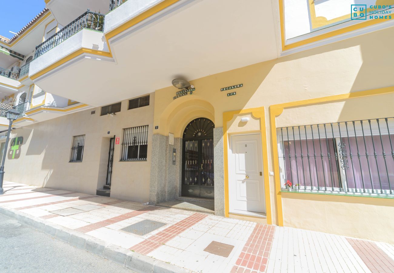 Recepción de este apartamento en Mijas Costa 