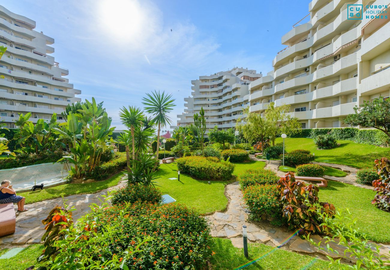 Vistas de este apartamento en Benalmádena