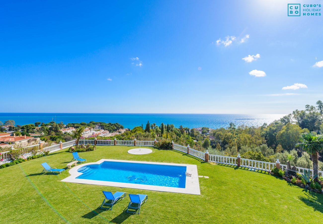 Vistas de la Villa Las Colinas de Benalmádena