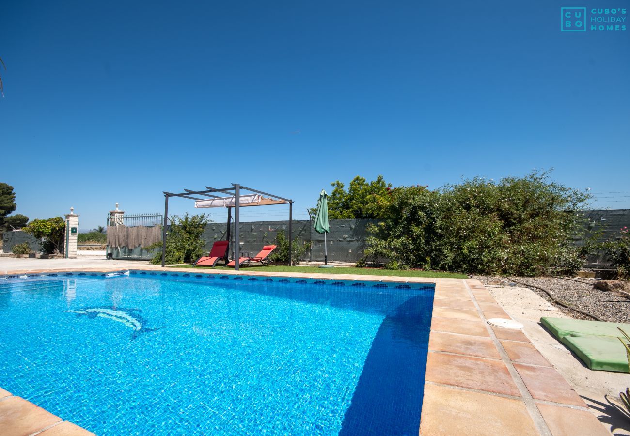 Piscina de esta finca en Alhaurín el Grande