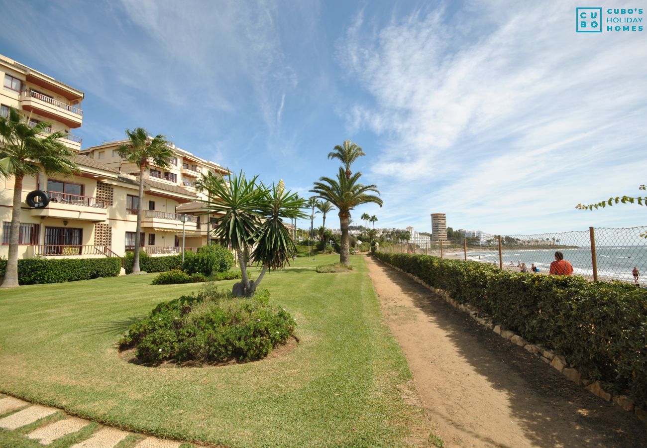 Vistas de este apartamento en Marbella