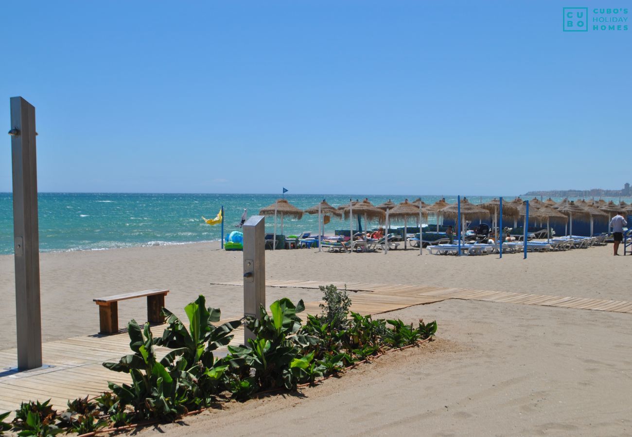 Playa cercana de este apartamento en Fuengirola