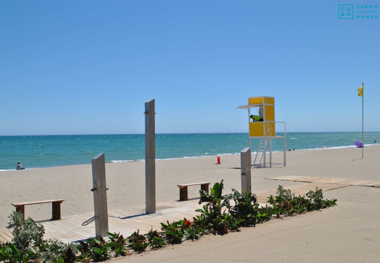 Playa cercana de este apartamento en Fuengirola