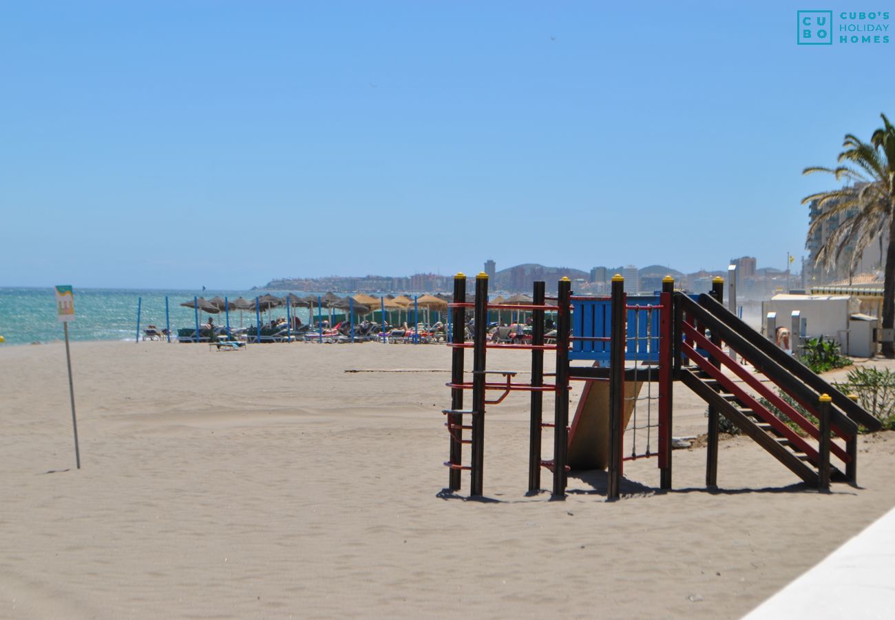 Playa cercana de este apartamento en Fuengirola