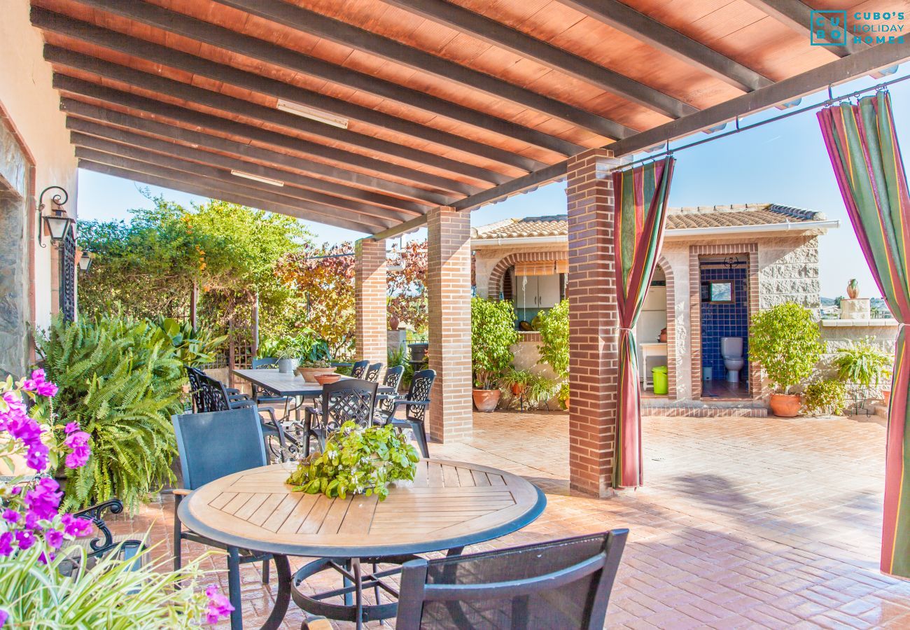 Terraza de esta finca en Alhaurín el Grande