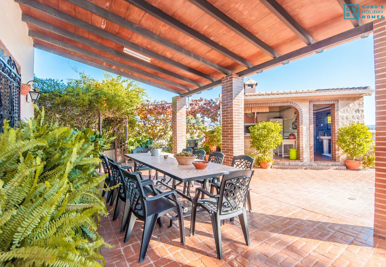 Terraza de esta finca en Alhaurín el Grande