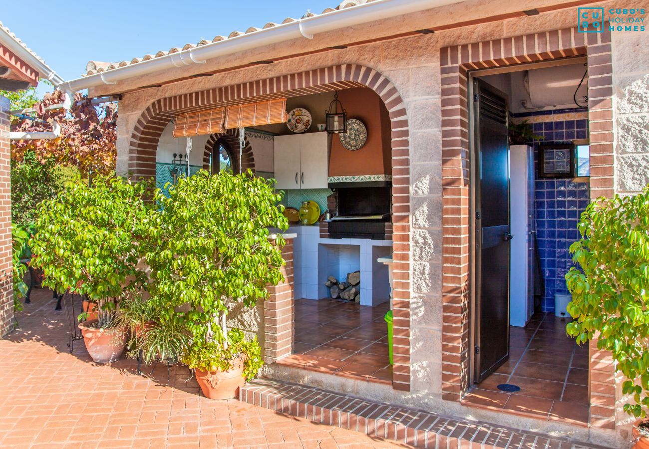 Terraza de esta finca en Alhaurín el Grande