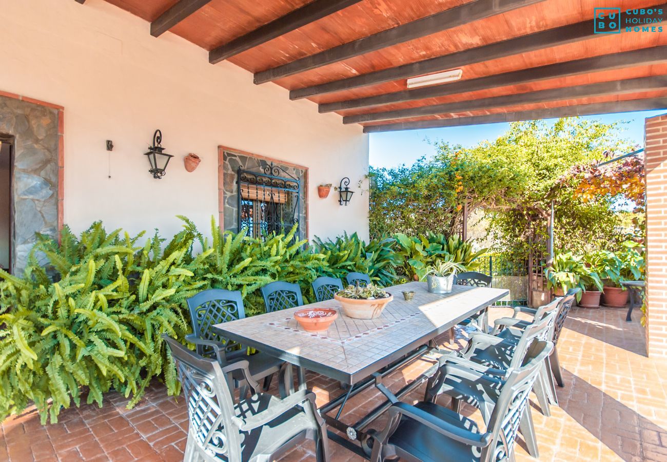 Terraza de esta finca en Alhaurín el Grande