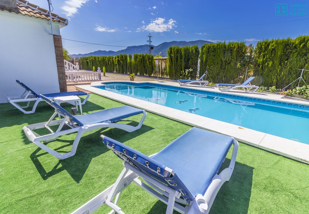 Piscina de esta finca de lujo en Alhaurín el Grande