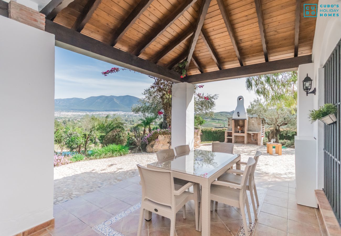 Terraza de esta villa en Alhaurín el Grande