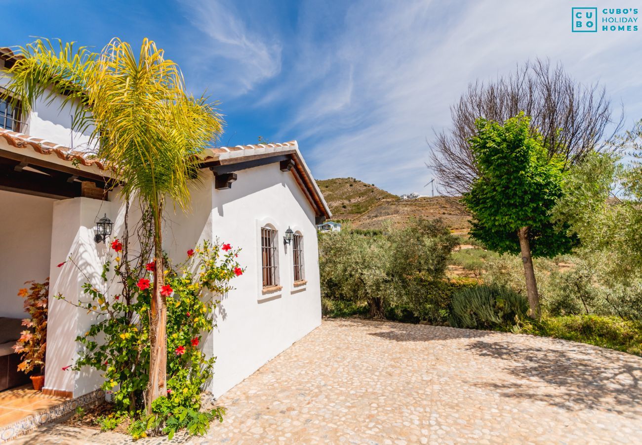 Jardín de esta villa en Alhaurín el Grande