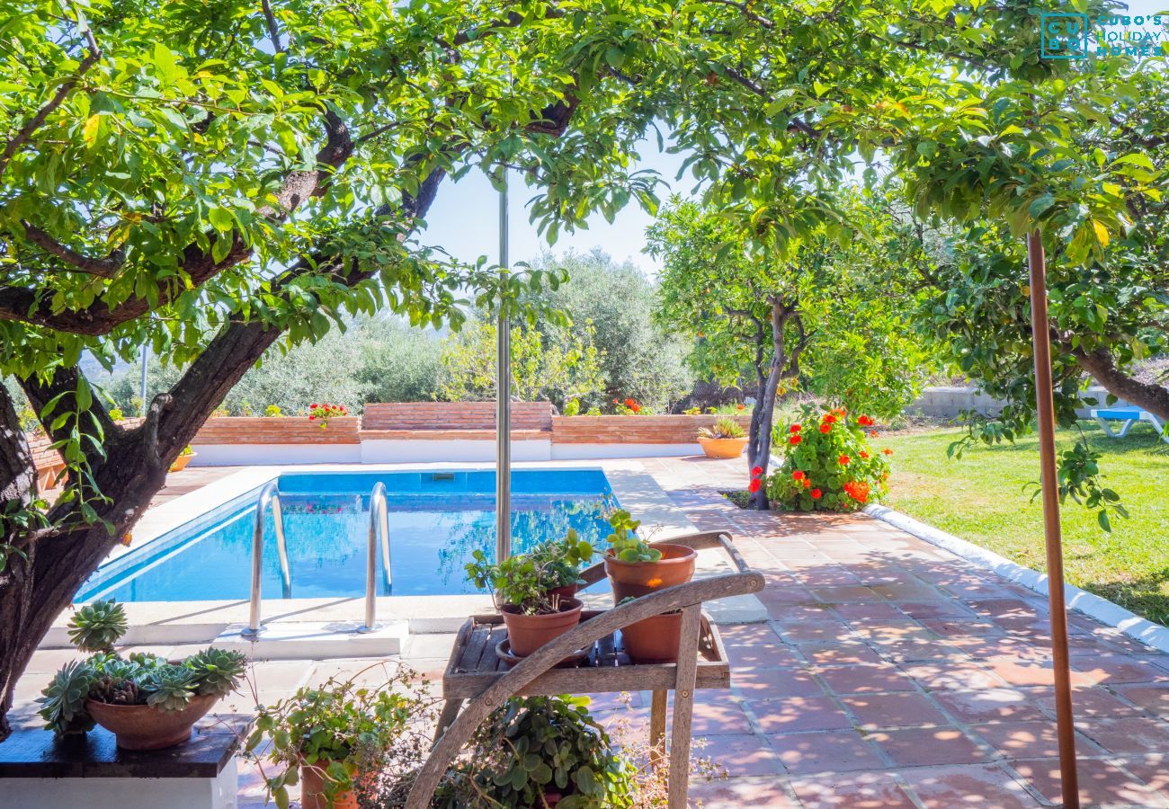 Piscina de esta Casa Rural en Alhaurín el Grande