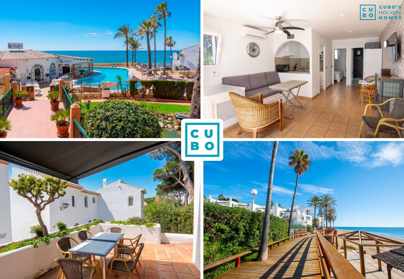 Apartamento Mijas con piscina junto a la playa