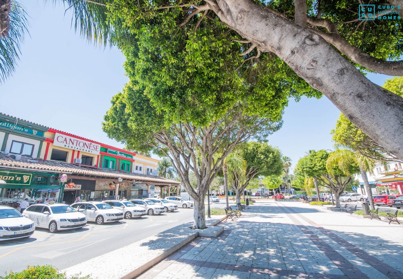 Alrededores de este apartamento en la Cala de Mijas