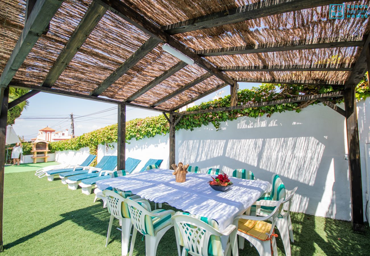 Terraza de esta casa en Alhaurín de la Torre