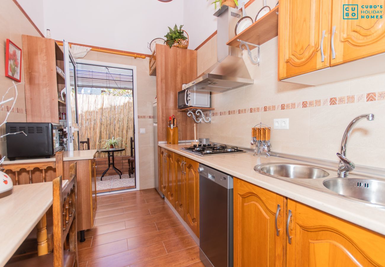 Cocina de este apartamento en Alhaurín de la Torre