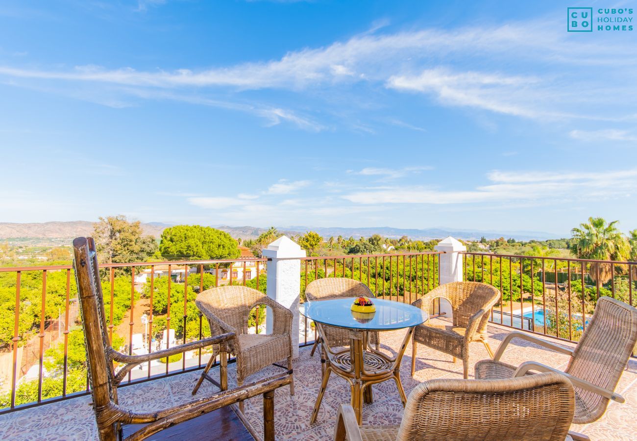 Vistas de esta casa en Alhaurín de la Torre