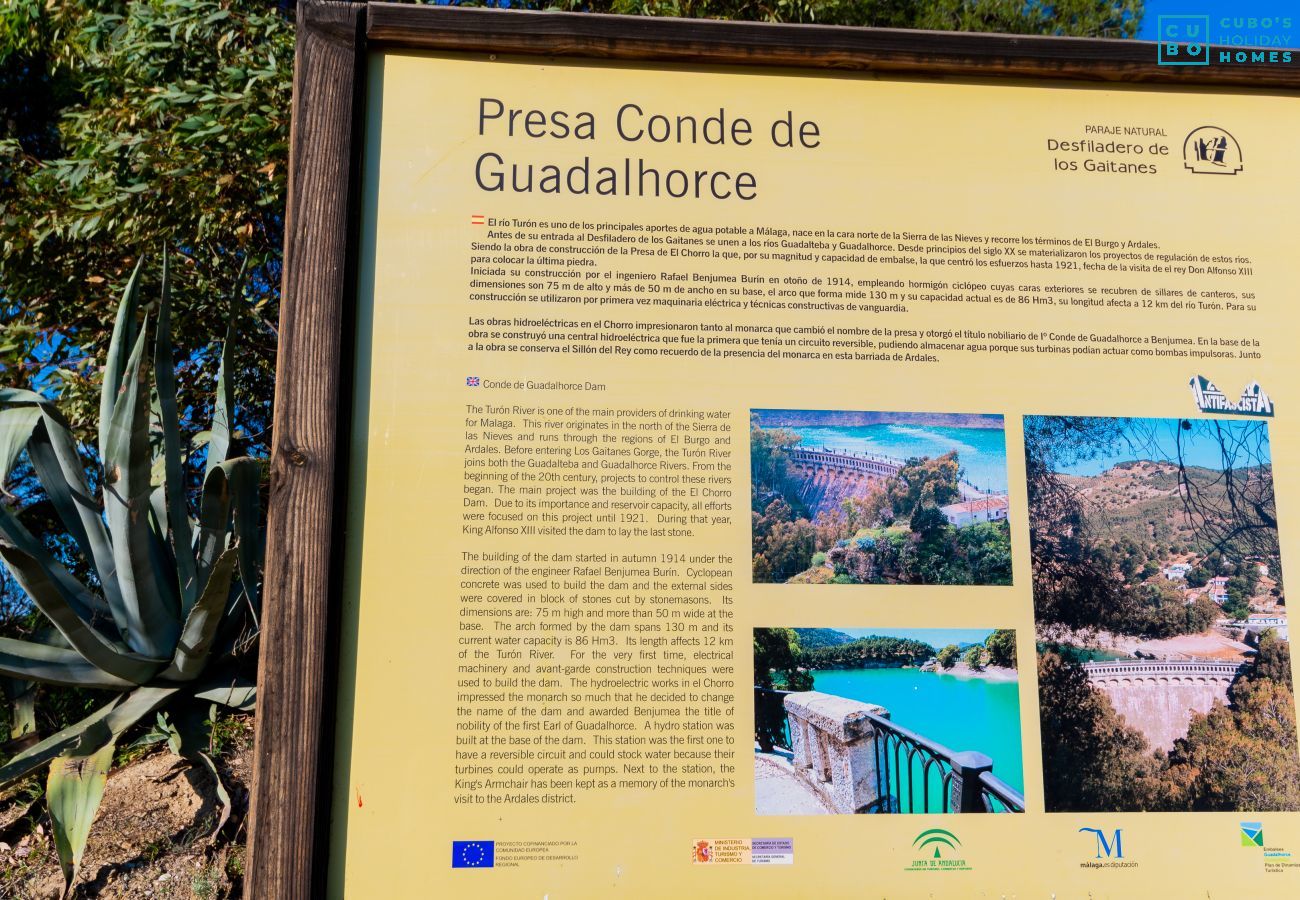 Alrededores de esta casa cerca de El Caminito del Rey