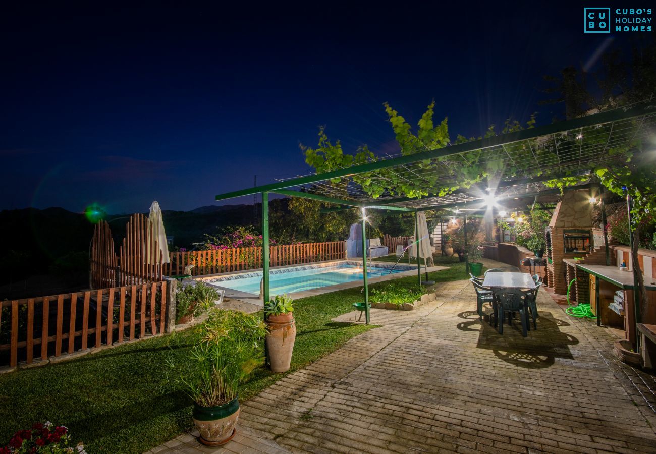 Piscina de esta casa cerca de El Caminito del Rey