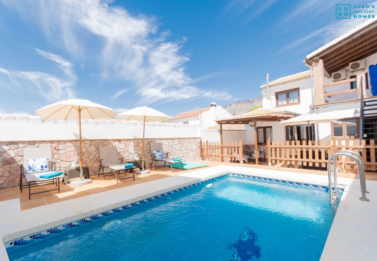 Piscina de esta casa en El Torcal