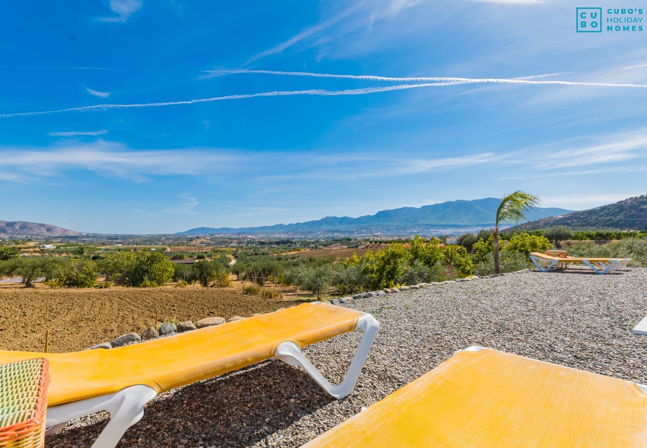 Vistas de este chalet en Coín