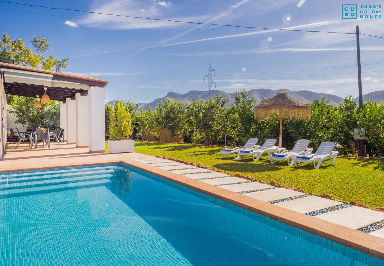 Vistas de esta casa rural en Cártama