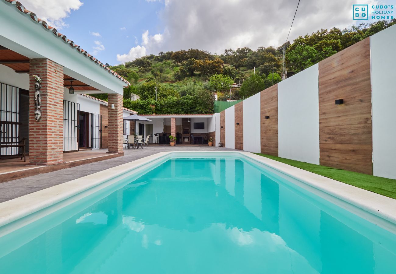 Piscina de esta finca en los Montes de Málaga