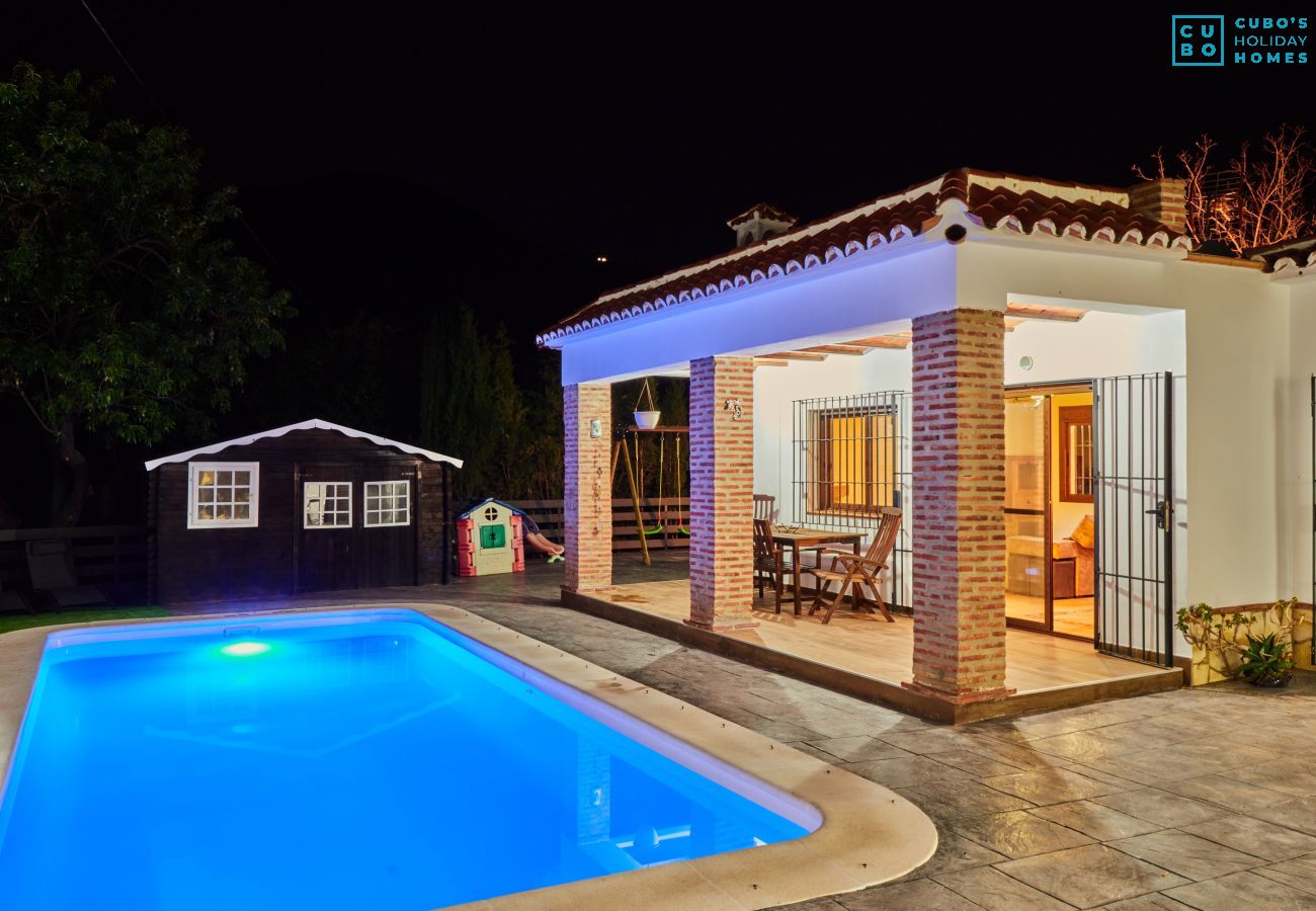 Piscina de esta finca en los Montes de Málaga