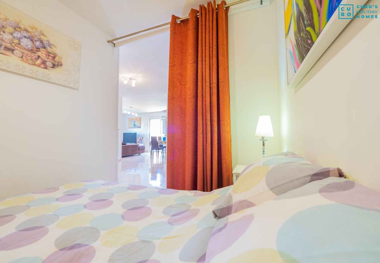 Dormitorio de esta casa en Sierra Gorda, Coín