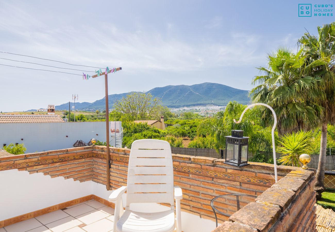 Vistas de esta casa rural en Alhaurín el Grande