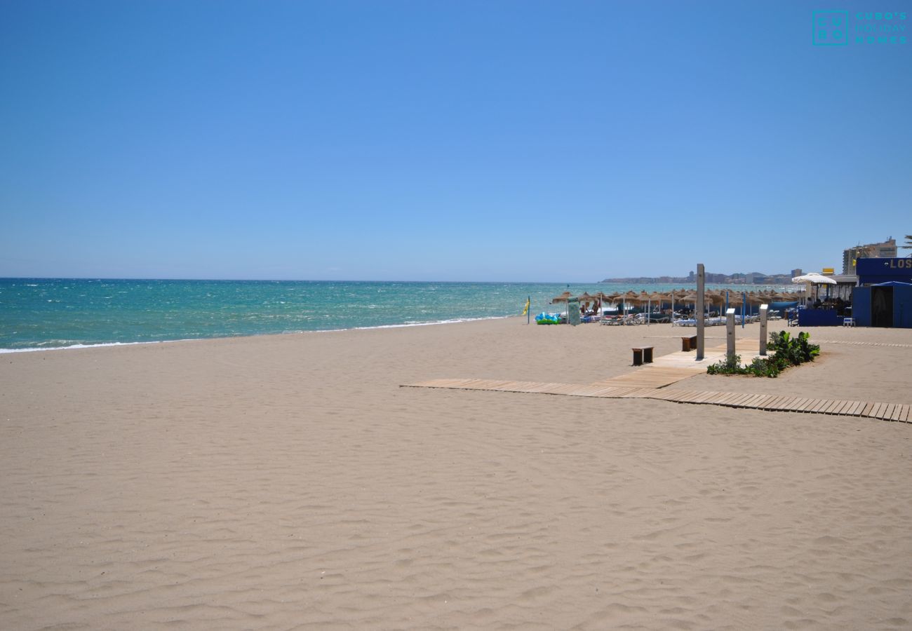 Playa cercana de este apartamento en Fuengirola