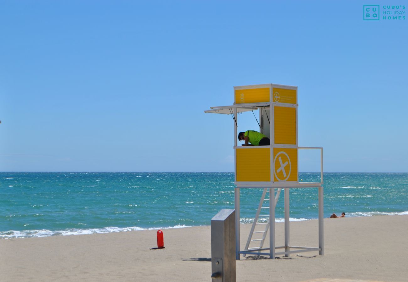 Playa cercana de este apartamento en Fuengirola