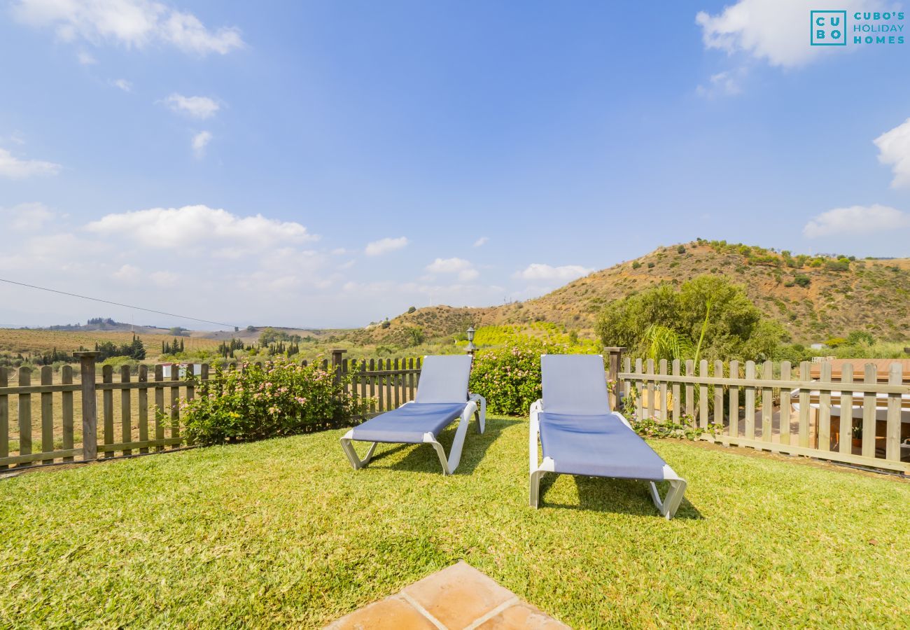 Vistas de esta casa rural en Pizarra