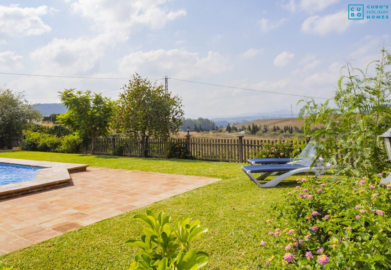 Vistas de esta casa rural en Pizarra	