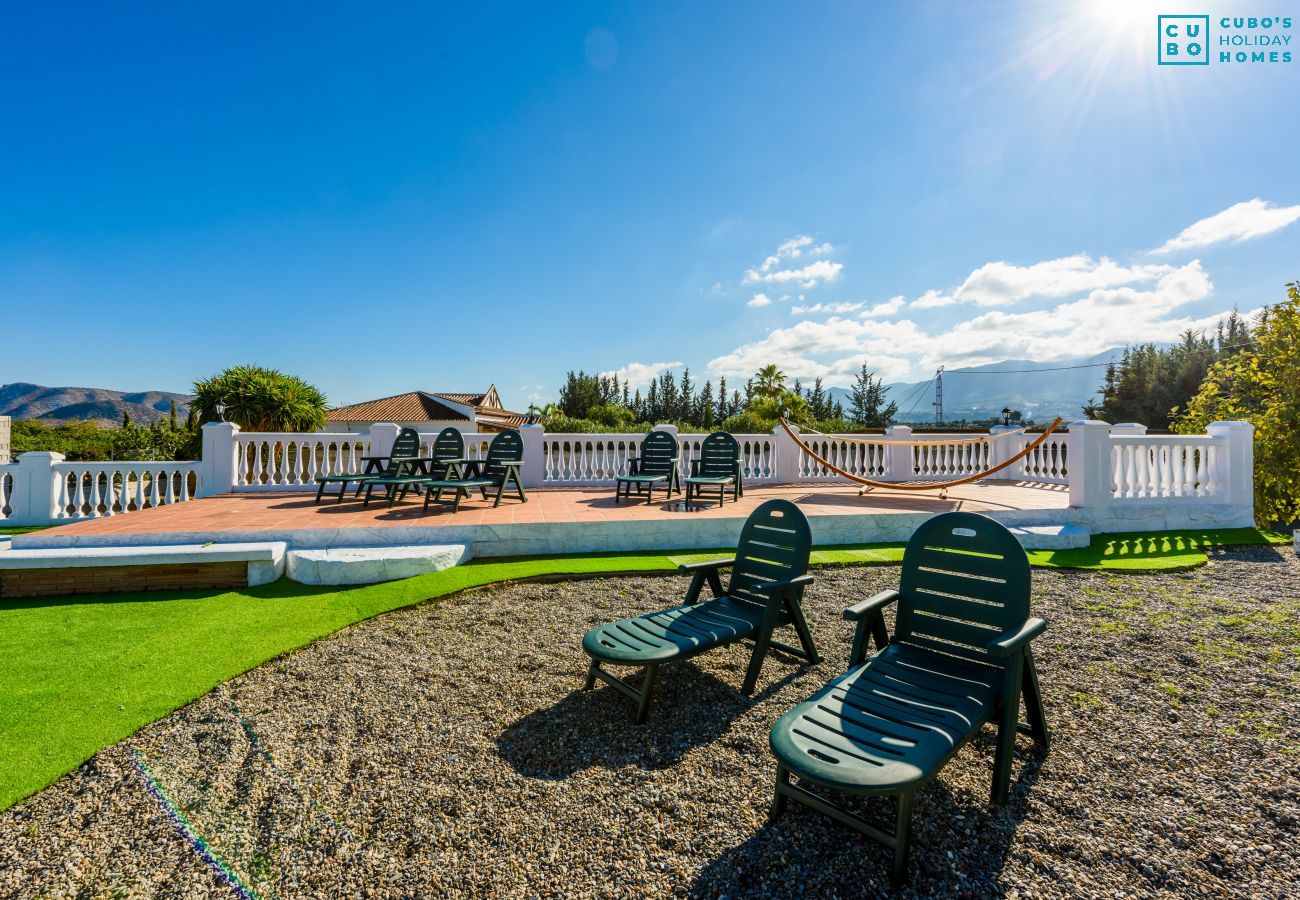 Terraza de este estudio en Cártama