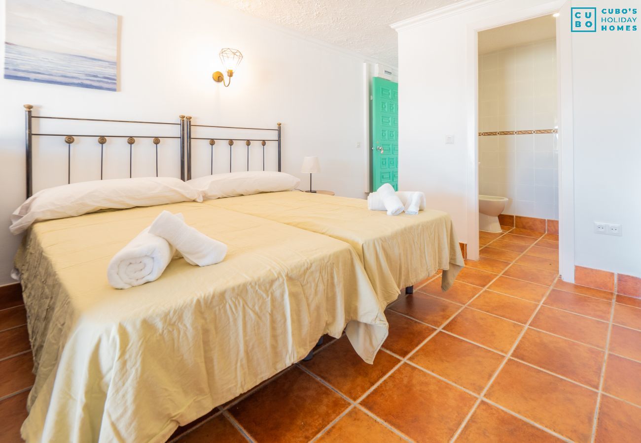 Dormitorio de este estudio en Cártama
