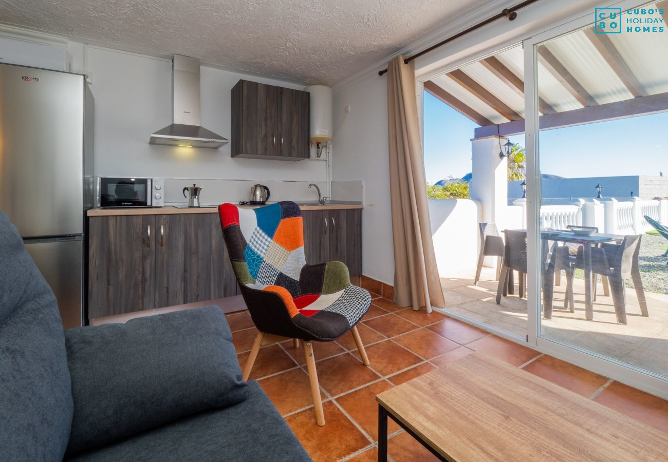 Salón de este estudio en Cártama