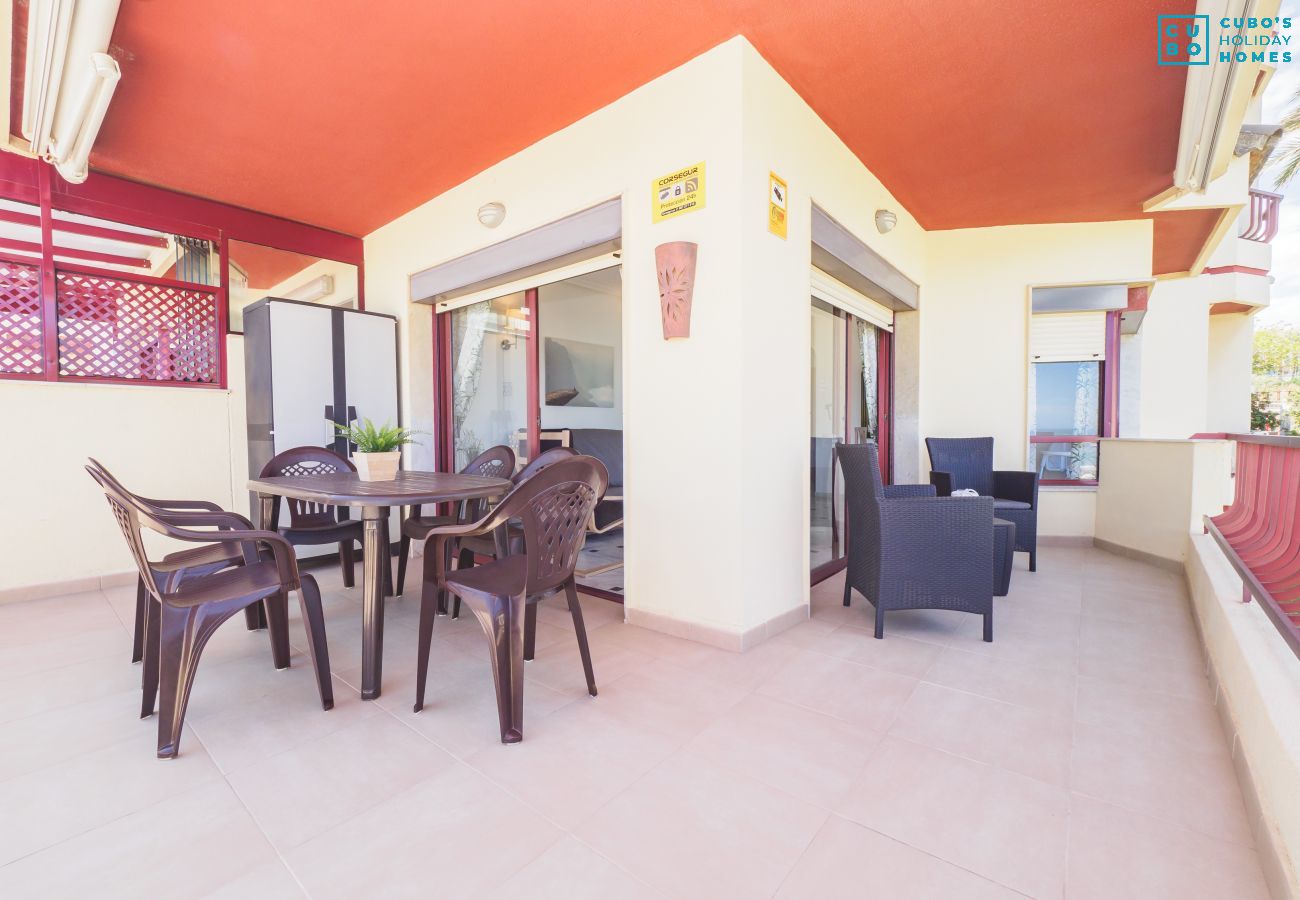 Apartamento en Mijas Costa - Cubo's Apartamento Oceanview Lubina