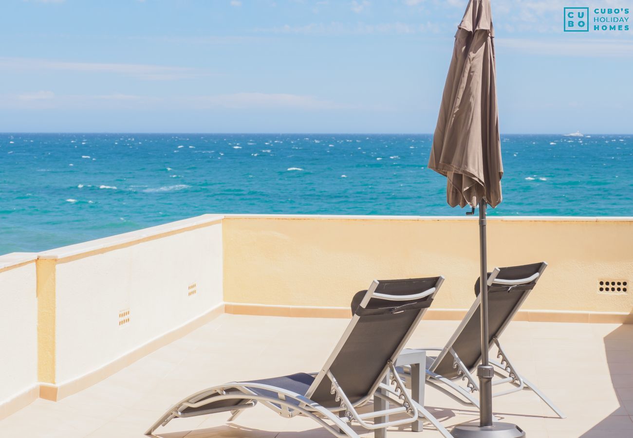 Apartamento en Mijas Costa - Cubo's Apartamento Oceanview Lubina