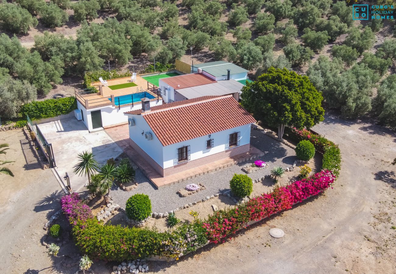 parcela vallada, piscina privada, casa rural