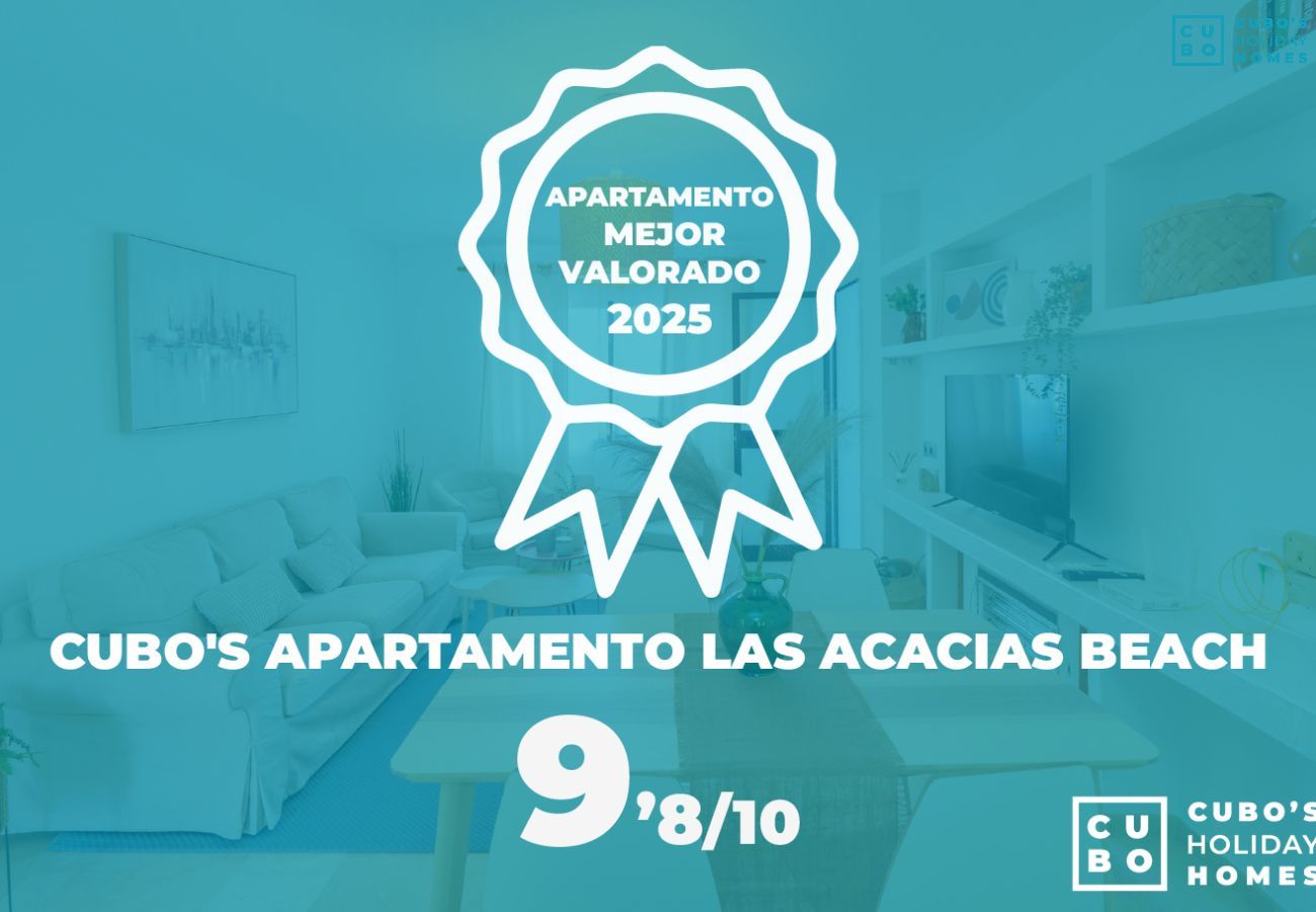 Apartamento en La Cala de Mijas - Cubo's Apartamento Las Acacias Beach