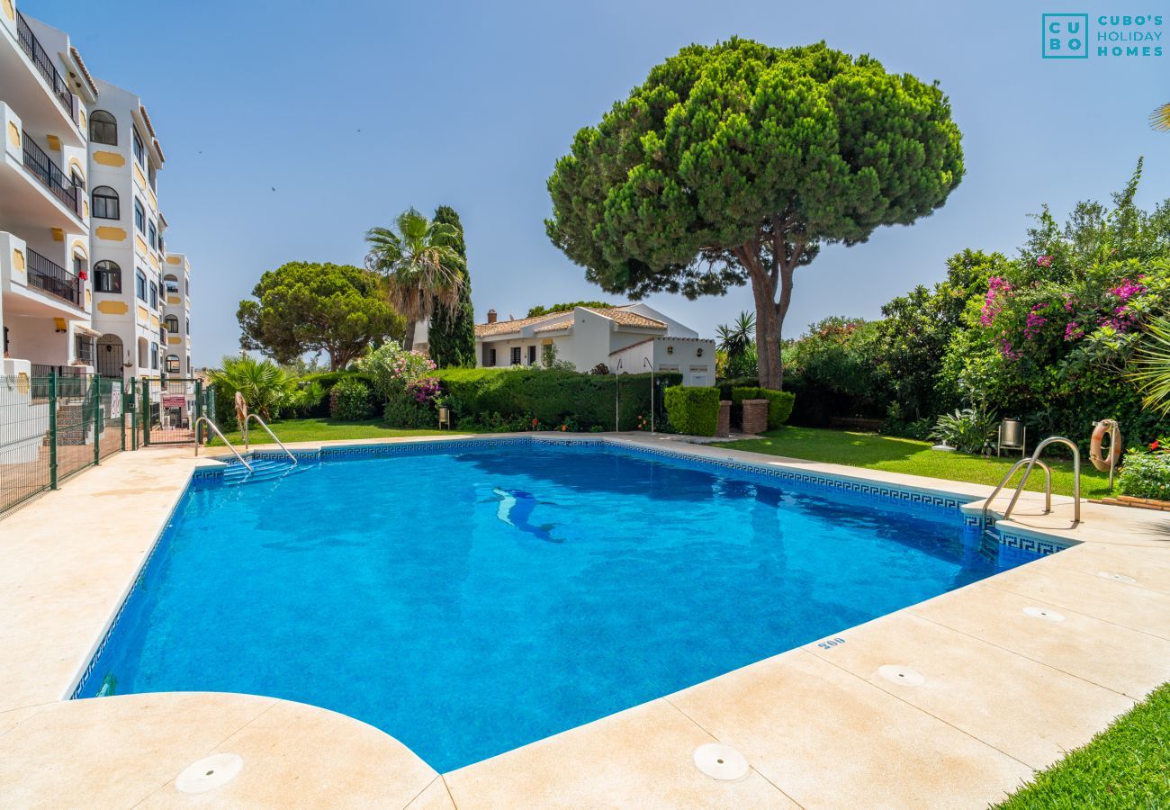 Apartamento vacacional con piscina en Mijas Costa
