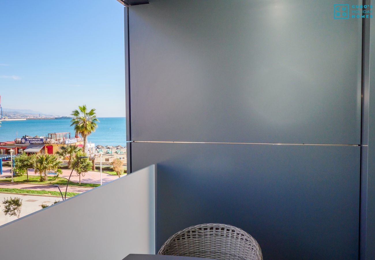 Apartamento en Málaga - Cubo's Sea View Pacifico Street & Free Parking