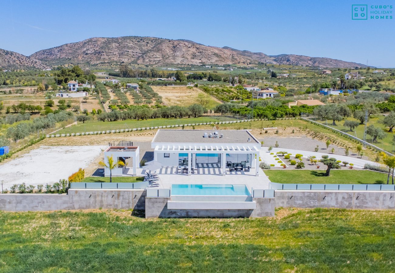 Vista general del alojamiento vacacional en Málaga