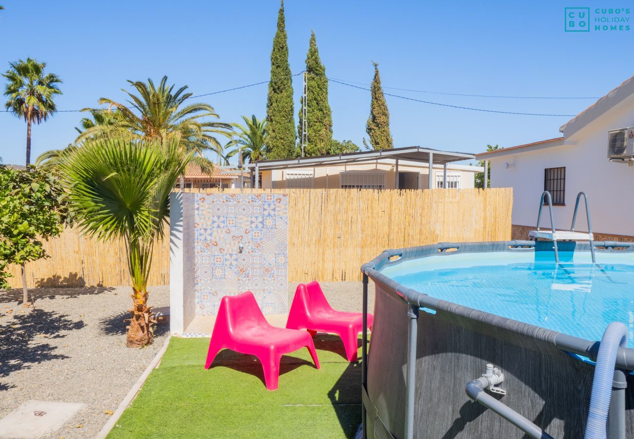 piscina privada, alojamiento rural, costa del sol 