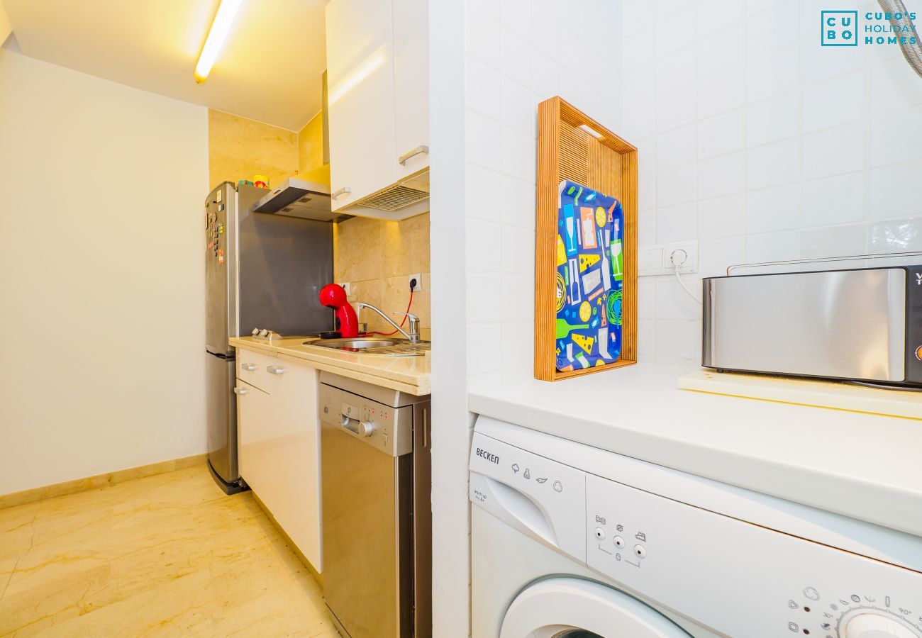 Apartamento en Mijas Costa - Cubo's Atico Zenit Mijas Golf & Parking