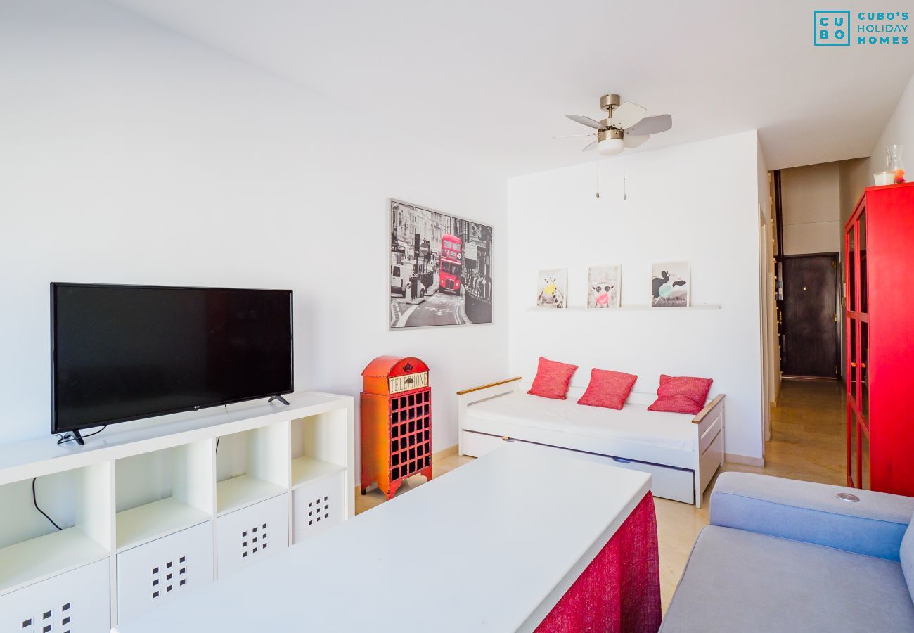 Apartamento en Mijas Costa - Cubo's Atico Zenit Mijas Golf & Parking