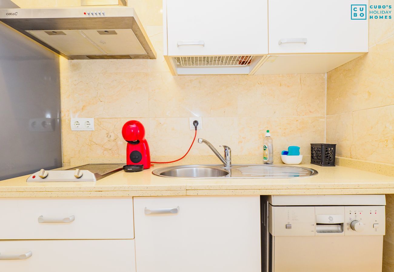 Apartamento en Mijas Costa - Cubo's Atico Zenit Mijas Golf & Parking